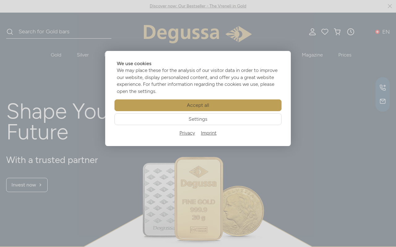 Gerenderte Browseransicht von degussa-goldhandel.de
